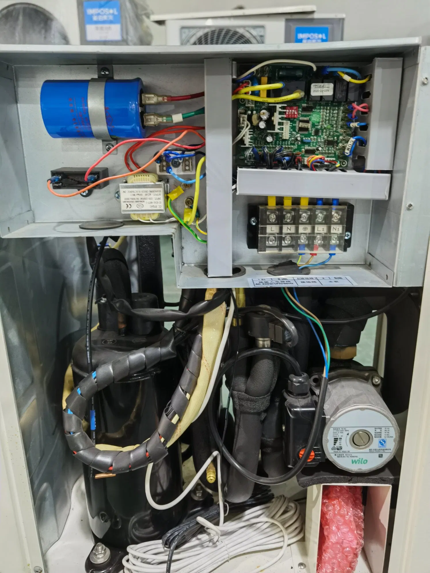 Imposol Household 3-10kw Water Cycle Hot Water Heater Domestic Air Source Heat Pump