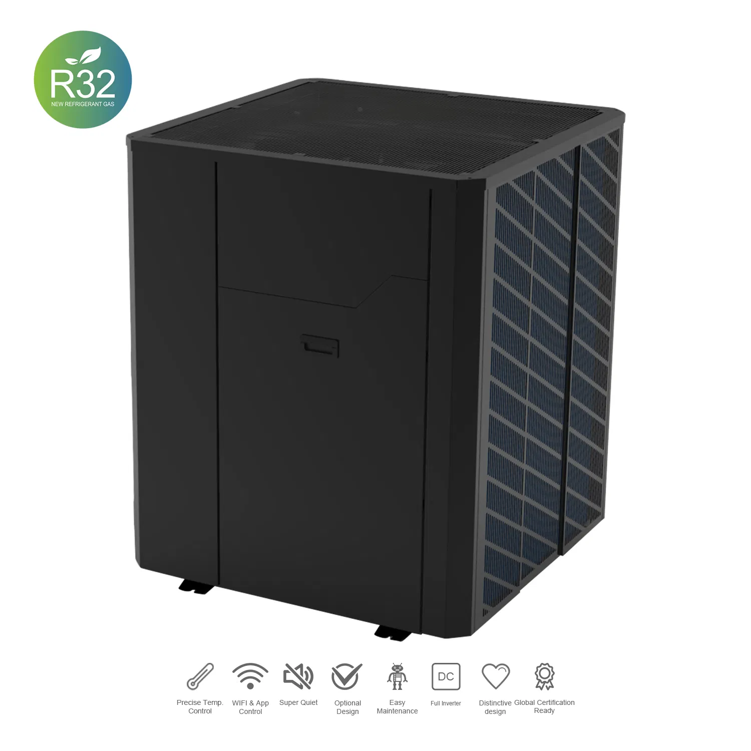 Commercial Swimming Pool Heat Pump Water Heater with ERP a++