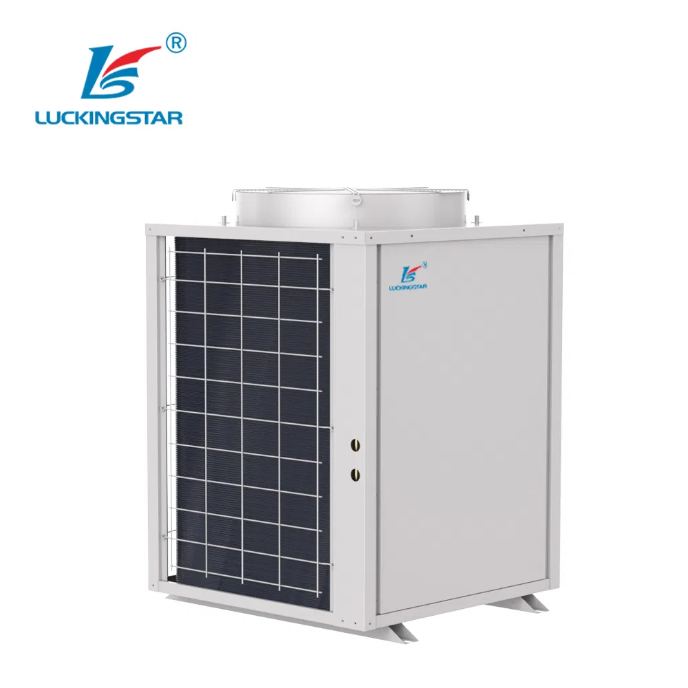 Commercial &amp; Industrial Monoblock Heat Pump for Swimming Pool SPA Farm Pond Hot Spring 60º C Water Outlet Air Source SPA Heat Pump