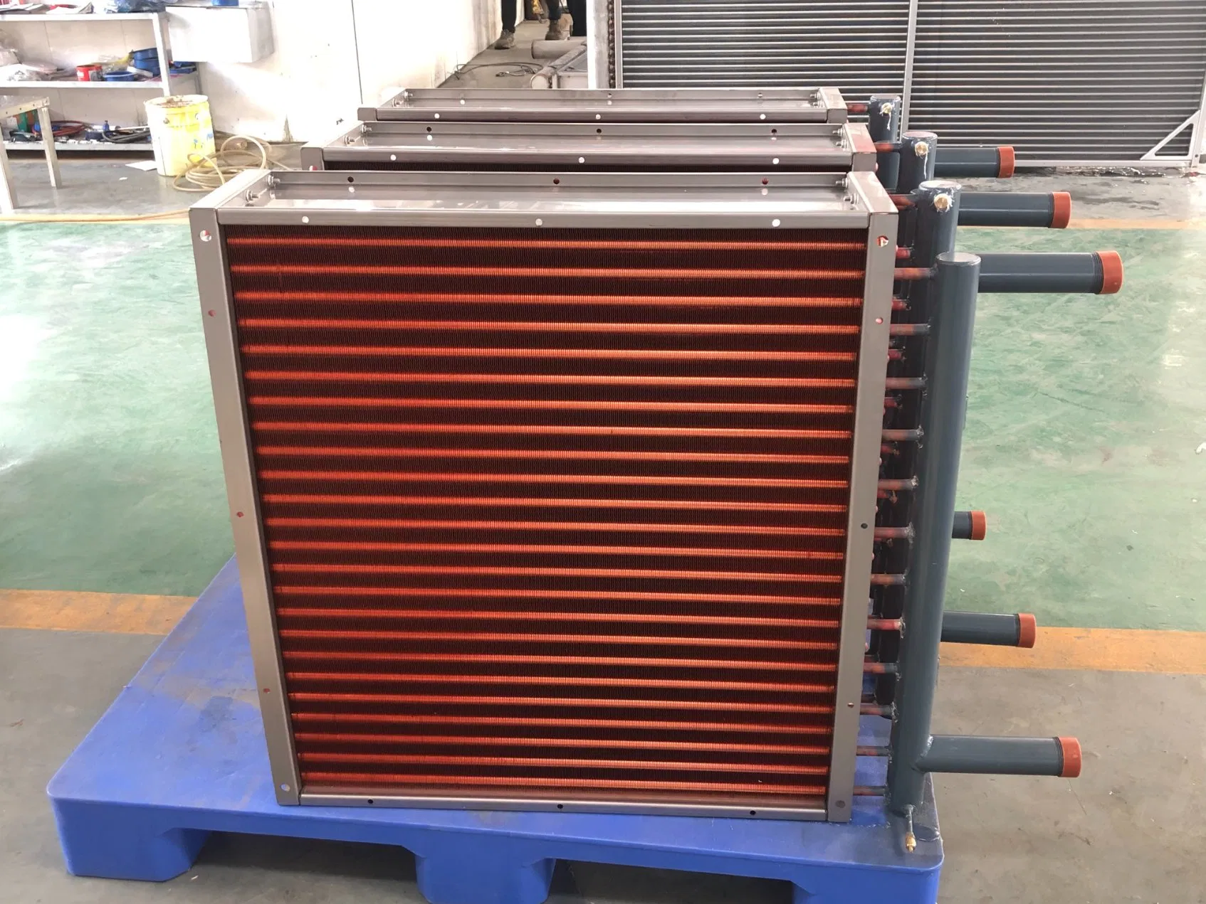 Shell and Tube Heat Exchanger for Large Capacity Heat Pumps