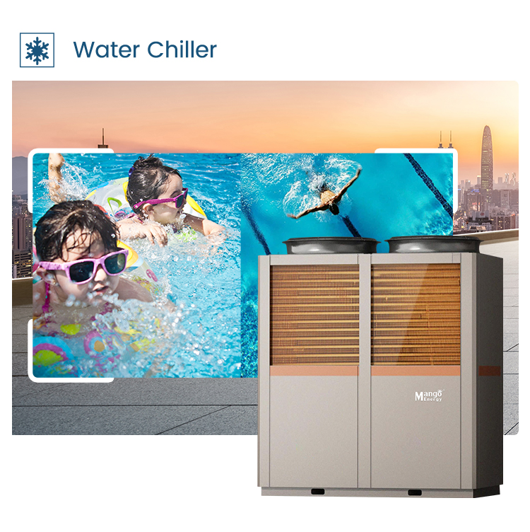 Commercial SPA Swimming Pool Heat Pump Water Heater with WiFi Remote Control with Heating Capacity 62kw 15HP