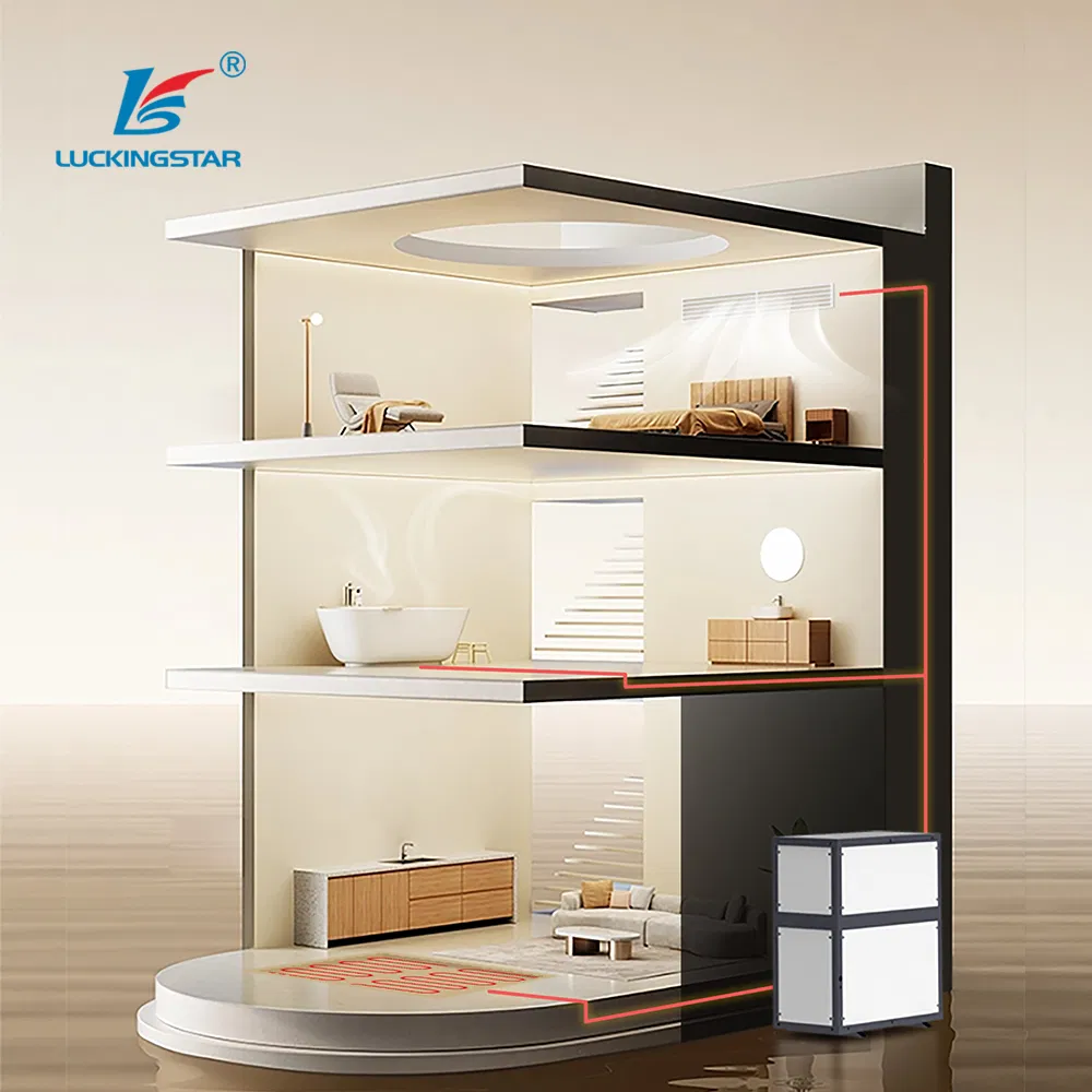 Factory Supply Complete System Water Source Heat Pump for Heating Cooling Dhw