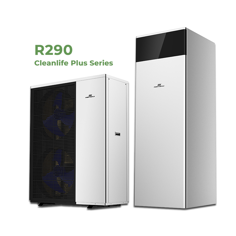 High Cop R290 Commercial Use Water Heater Split Type Heat Pump