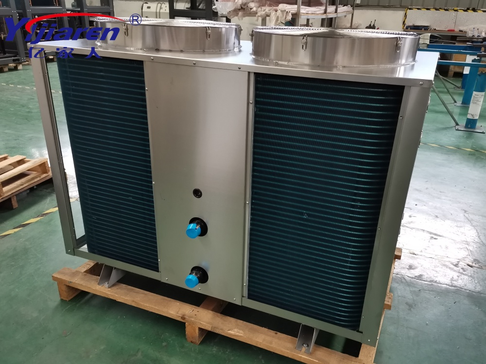 Intelligent Control Panel Monoblock Air to Water Heat Pump Industrial Water Heater Heating System
