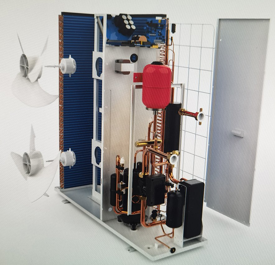 Mango Energy R32 Heating and Cooling All in One DC Inverter Heat Pump Water Heaters