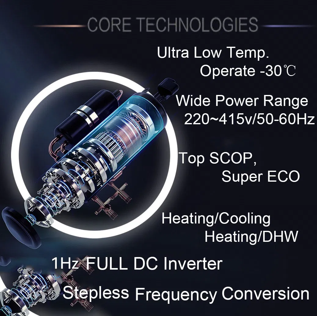 Mango Energy R32 Heating and Cooling All in One DC Inverter Heat Pump Water Heaters