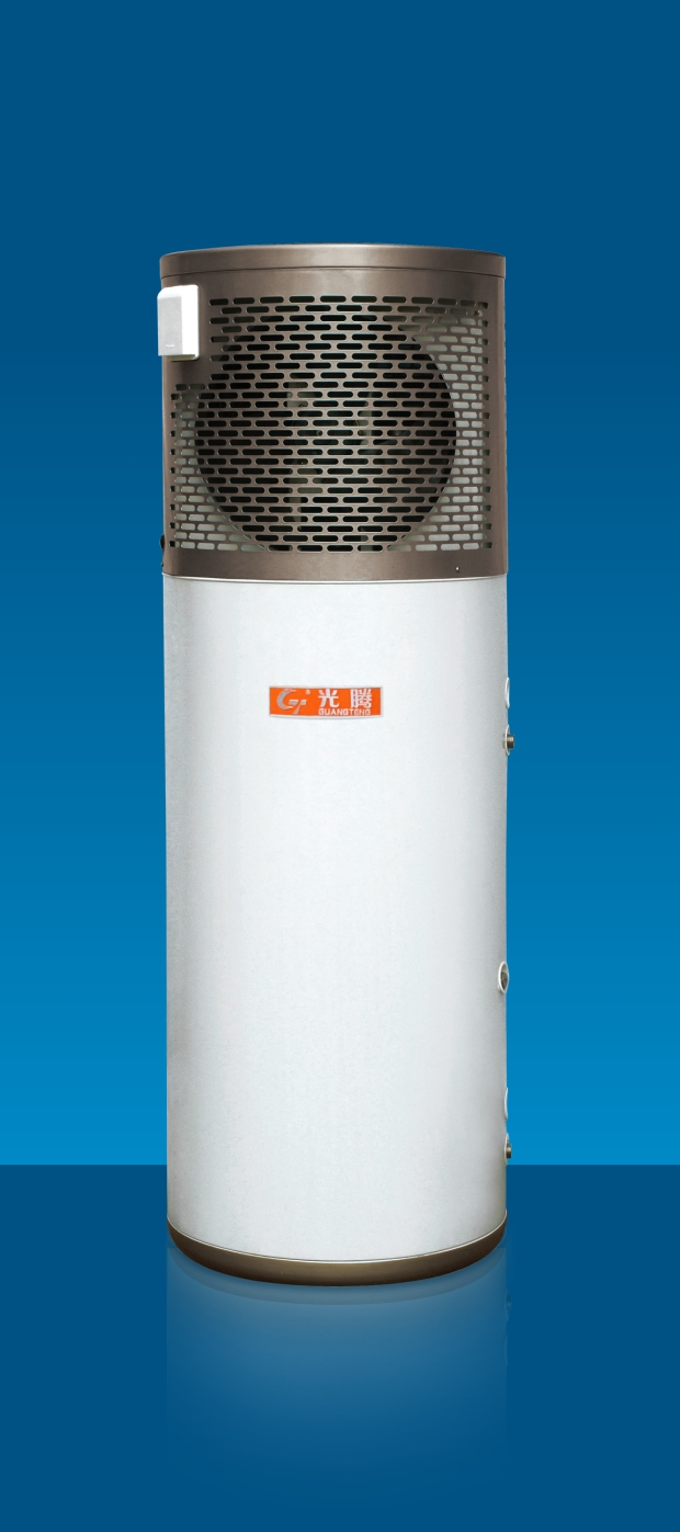 R134A All in One Heat Pump Water Heater 75 Degree Water