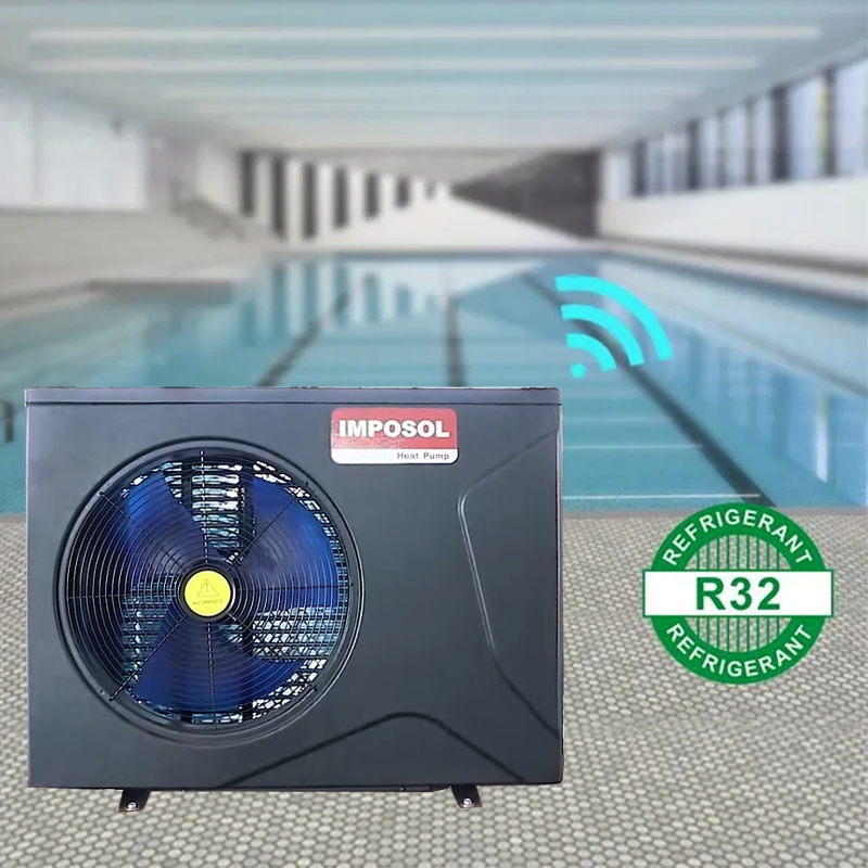 Imposol 10kw-30kw R32/R410A Full DC Inverter Air to Water Air Source Swimming/SPA Pool Heat Pump