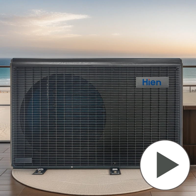 2025 Geothermal Heat Pump 14kw 18kw Water Source Heat Pump for Central Heating Geothermal System