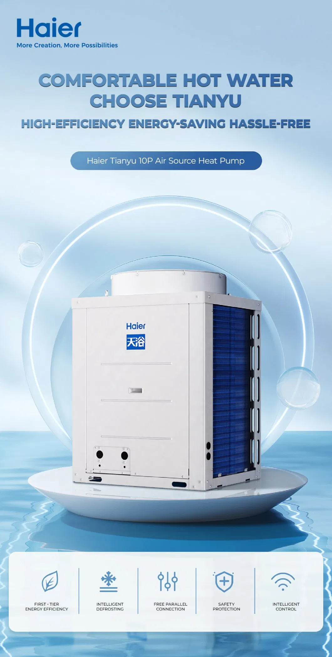 Commercial Heat Pump Hot Water Heater