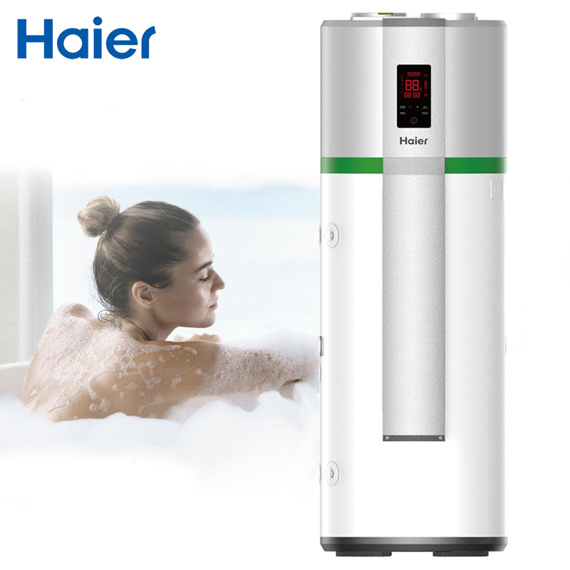 Haier R134A Domestic/Residential Air to Water Electric Full Inverter All in One Monoblock DC Air to Source Air to Hot Heat Pump Water Heater