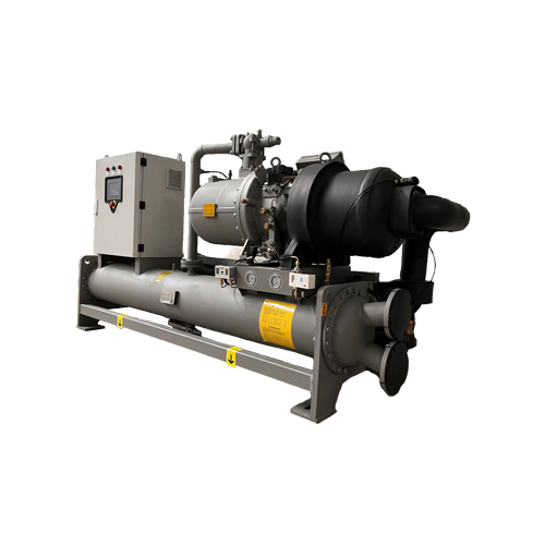 High Temperature Anti-Corrosion Industrial Water-Cooled Screw Heat Pump 380V Energy Saving for Compressor