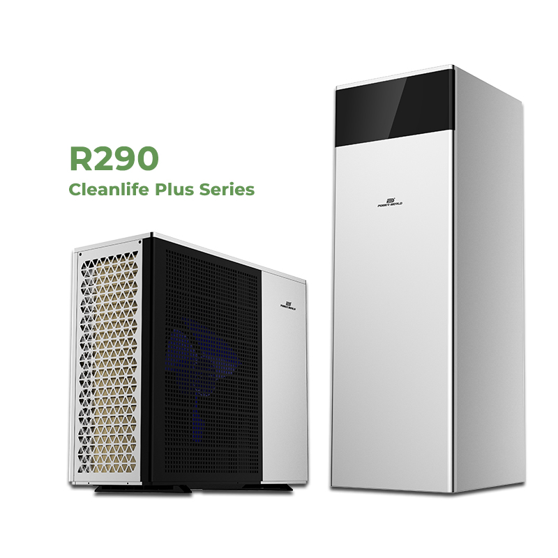 High Cop R290 Commercial Use Water Heater Split Type Heat Pump