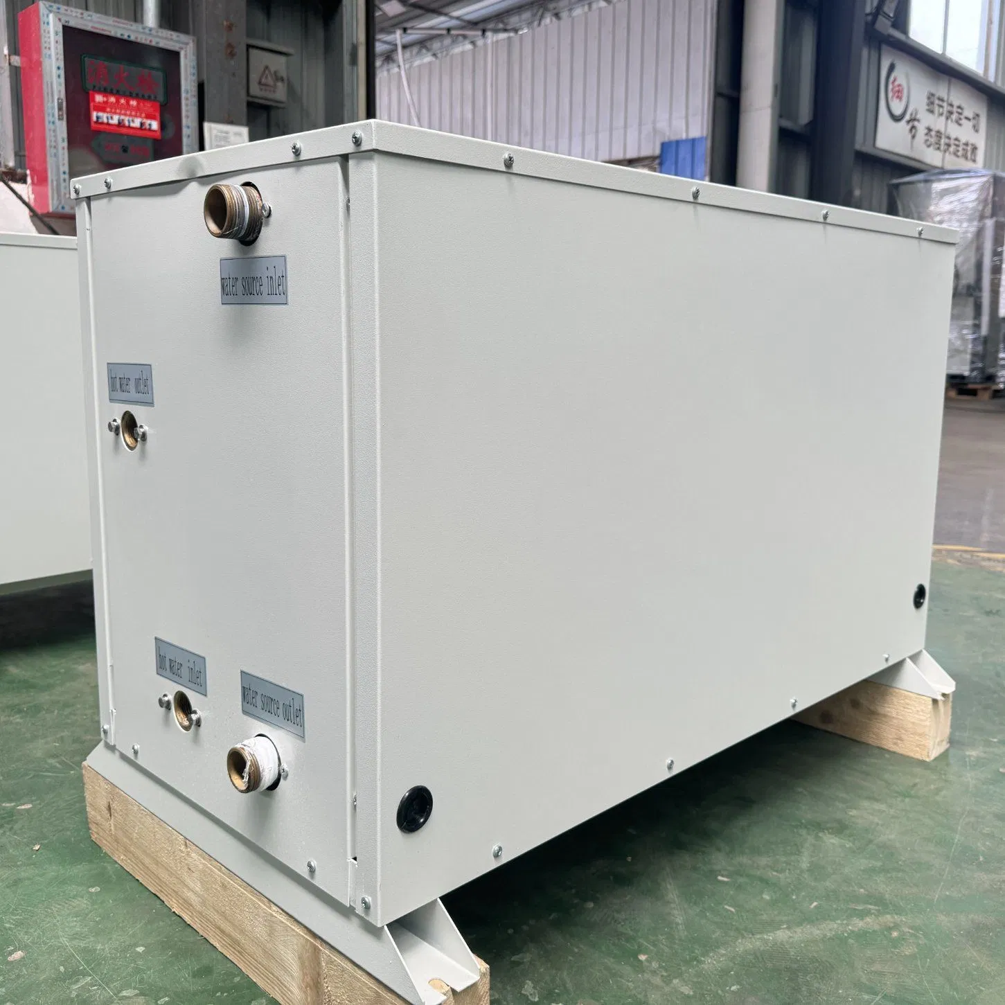 Low Gwp Eco-Friendly R515b Refrigerant High Temperature Water Source Heat Pump for Factory Hot Water Recovery