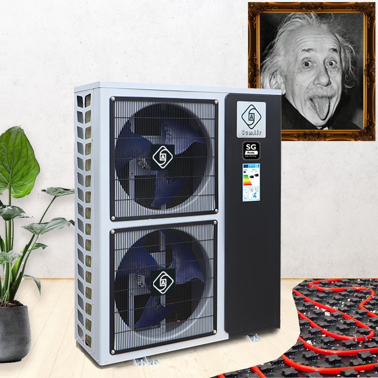 Factory Supply Home Appliance a+++ 16-50kw Air Source Monoblock R32 All in One DC Inverter WiFi Functional Thermal Pump Water Heating Heat Pump