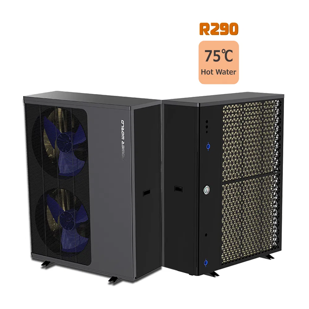 Low Temperature -25 Degree Heat Pump Set R290 Inverter Household Integrated Heat Pump for Houses