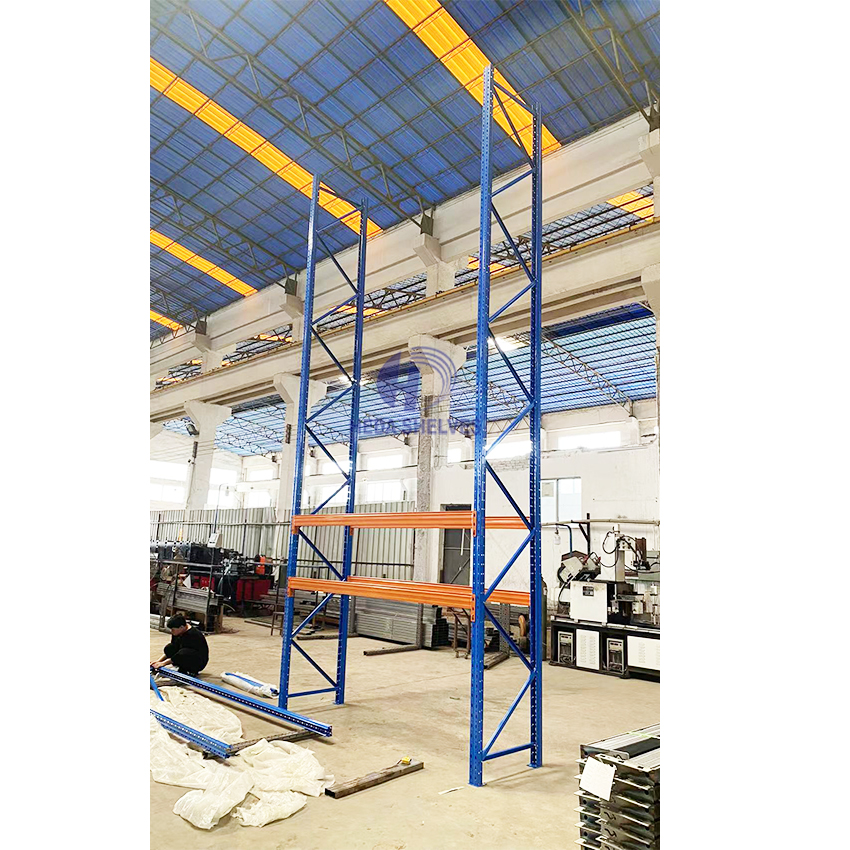 Heavy Duty Warehouse Pallet Racking System Selective Pallet Shelving Warehouse Rack System Steel Pallet Rack