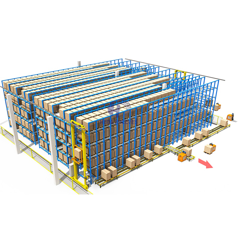High Density Drive in Pallet Racking System with LIFO Pallet Drive in Rack Management and Heavy Duty Drive in Racking