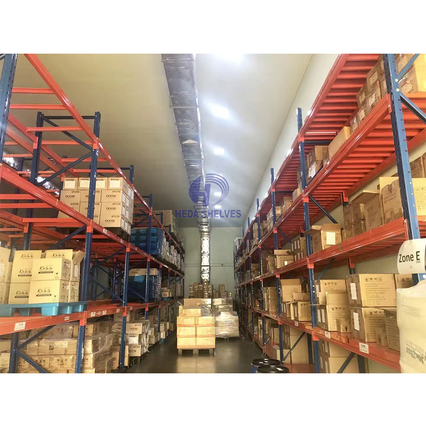 Customized Heavy Duty Pallet Rack System Industrial Steel Warehouse Storage Rack with Adjustable Beam High Load-Bearing Capacity