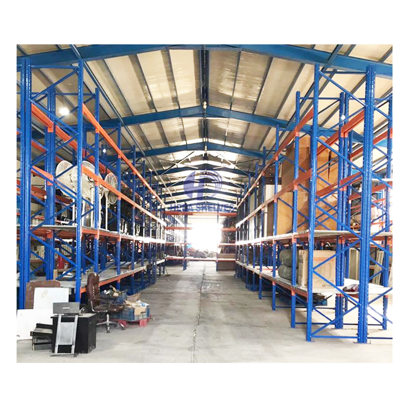 Heavy Duty Shelving Warehouse Industrial Racks Metal Iron Stacking Storage Steel Pallet Racking System Powder Coating Shelves