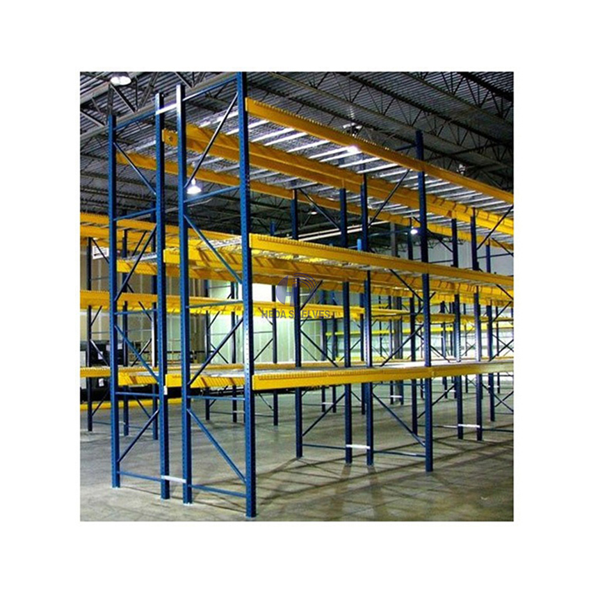 Heda Racking Adjustable Metal Boltless Shelf and Racks Warehouse Storage Medium Duty Metal Rack Shelf Garage Shelves