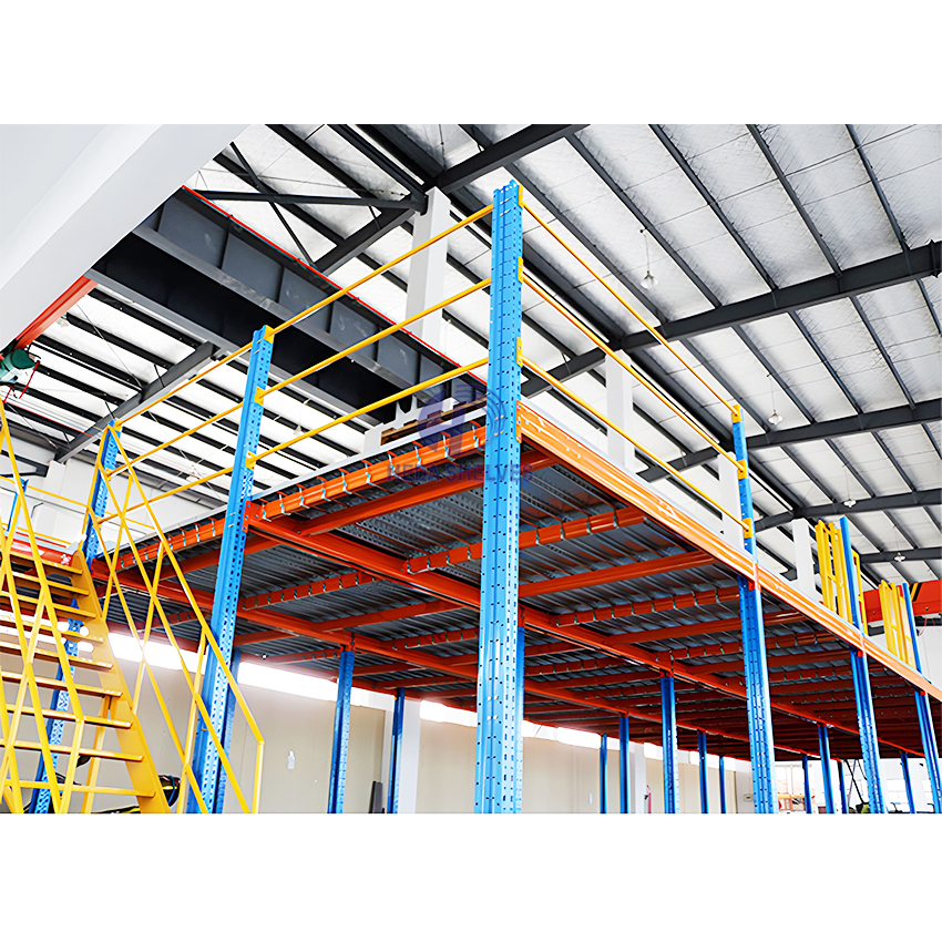 HEDA Adjustable Mezzanine Floor Racking System Steel Mezzanine Platform for Multi-Tier Warehouse Shelving and Storage
