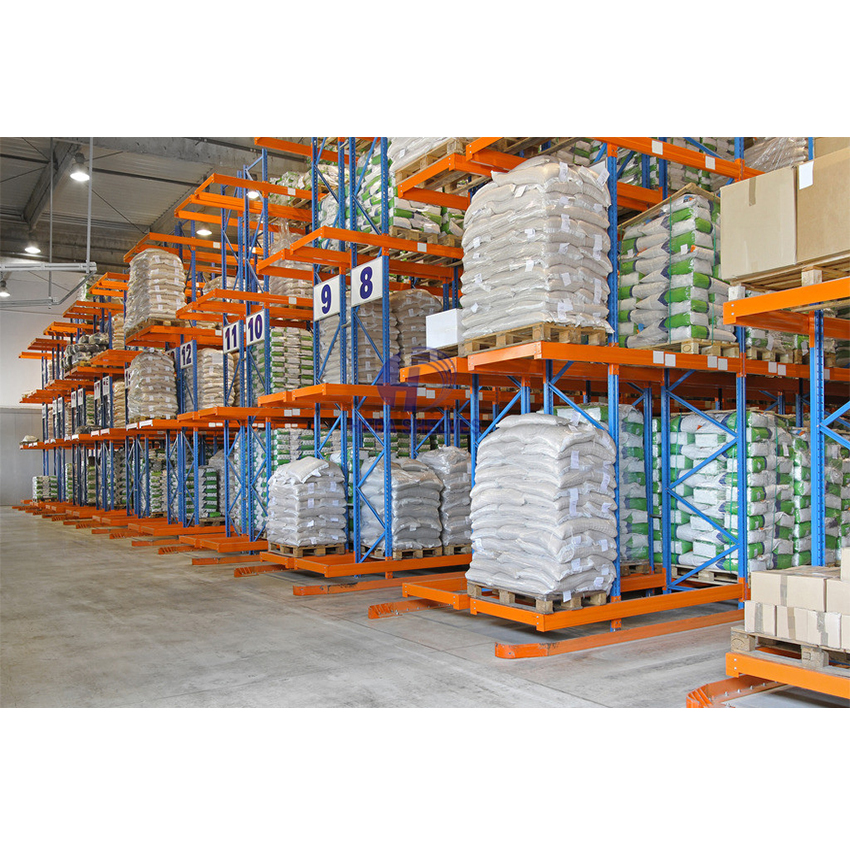 Warehouse Rack System Steel Pallet Rack Heavy Duty Pallet Rack System for Industrial Storage with Durable Steel Construction