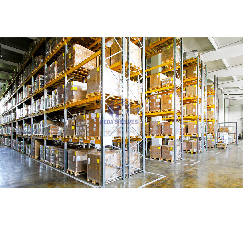 HEDA Durable Steel Heavy Duty Pallet Rack System with Beam Load Capacity of up to 3 Tons Industrial Storage Pallet Racking