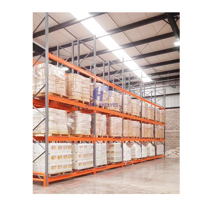 Customizable Heavy Duty Steel Pallet Stacking Rack 1500 Heavy Duty Pallet Racking for 1000kg-3000kg Per Level Capacity