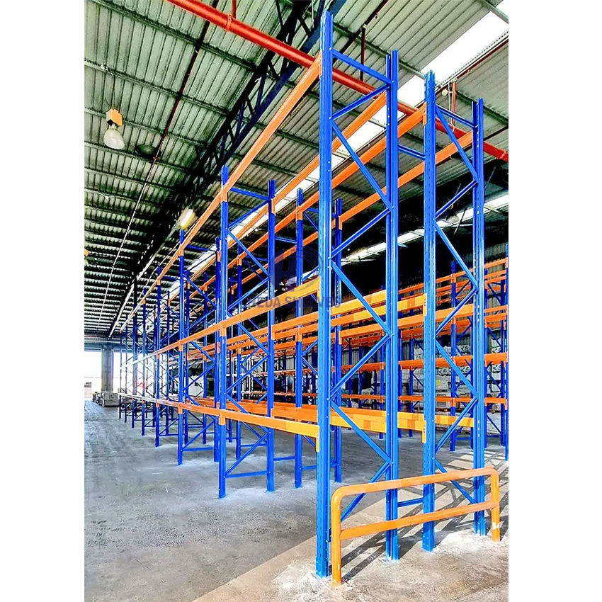 Heavy Duty Pallet Rack Industrial Warehouse Rack System Selective Pallet Racking Shelves Supporting 3 Tons Per Layer