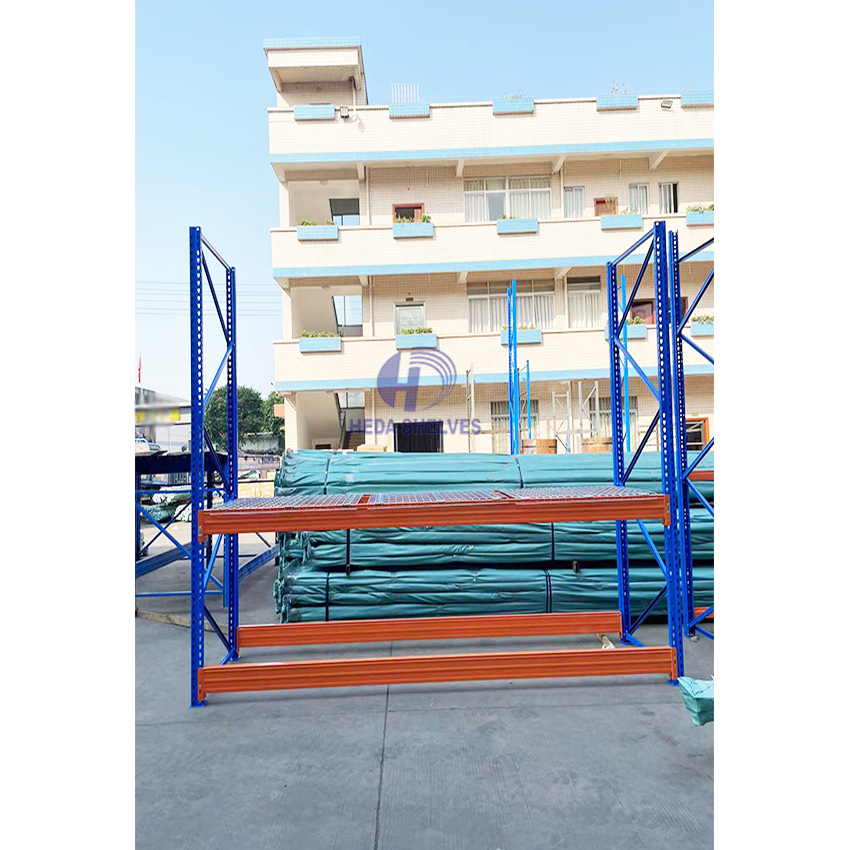 Customizable Heavy Duty Steel Pallet Stacking Rack 1500 Heavy Duty Pallet Racking for 1000kg-3000kg Per Level Capacity