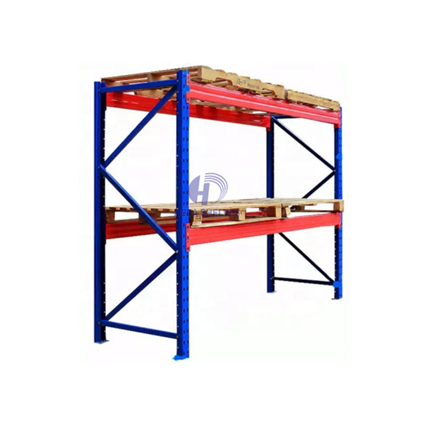 Heavy Duty Pallet Rack Industrial Warehouse Rack System Selective Pallet Racking Shelves Supporting 3 Tons Per Layer