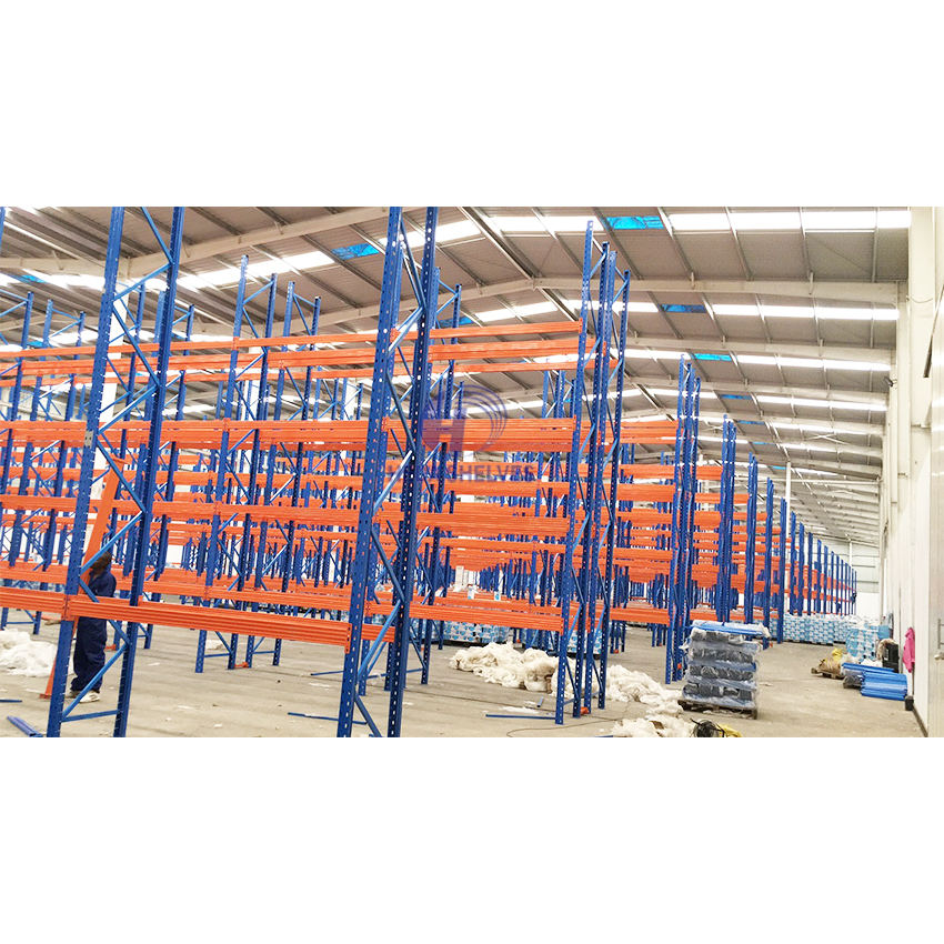 HEDA Industrial Heavy Duty Storage Shelves Systems Stacking Units Metal Rack Warehouse Steel Pallet Racking