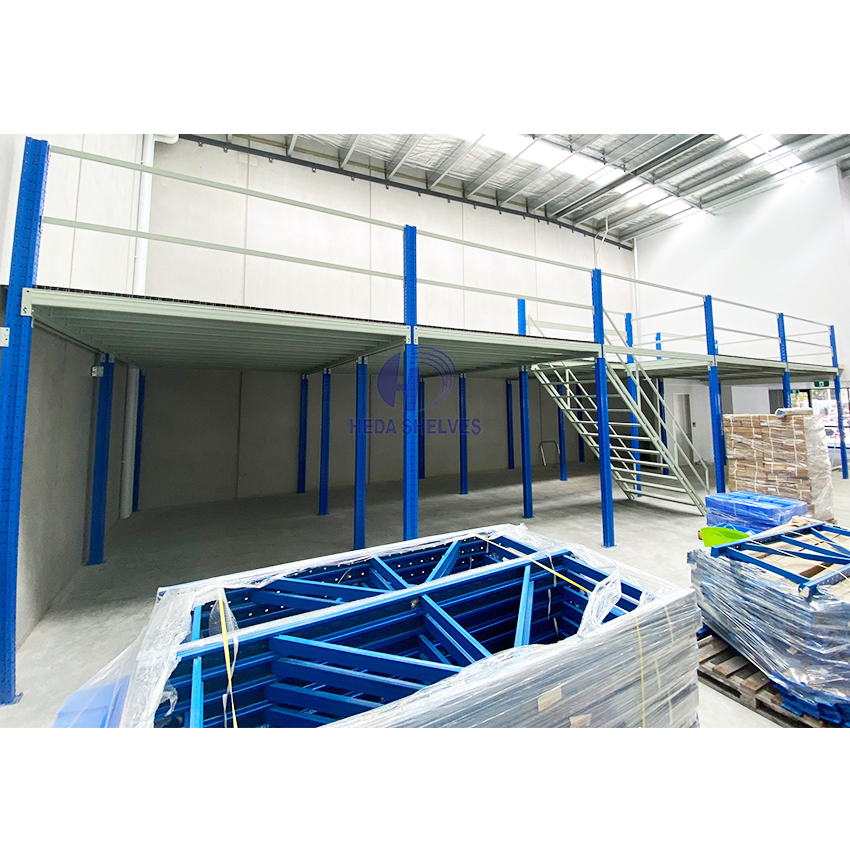 Steel Mezzanine Racking System Warehouse Heavy Duty Loft Platform Storage Attic Rack Pallet Racking Mezzanine Floor Rack
