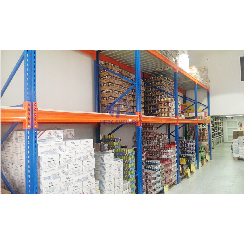 Customizable Heavy Duty Selective  Pallet Racking Warehouse Rack System with 1000kg-3000kg Per Level Capacity Pallet Shelving
