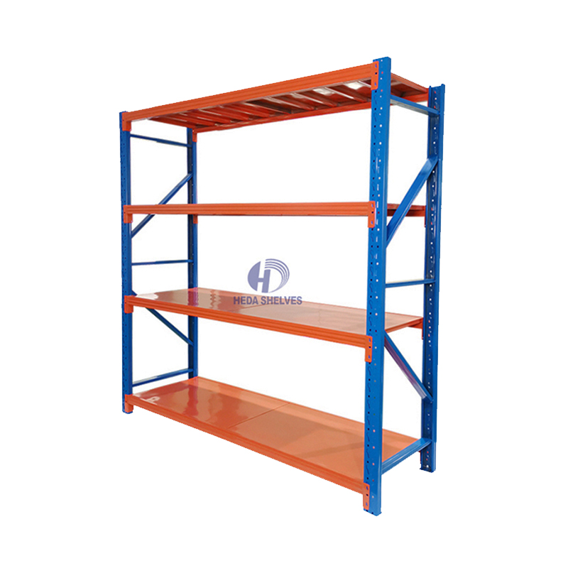 HEDA 5 Layer Multi-Level 2000*600*2000mm Longspan Steel Shelving Medium Duty Stacking Racks Heavy Duty Durable Anti-Rust Rack