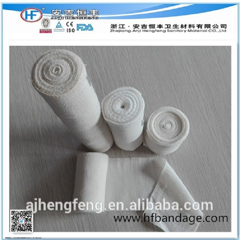 10cm *4m ضمادات باندج مرنة سميكة لعلاج الجروح وعلاج التواءات الرياضة مع CE/ISO13485
