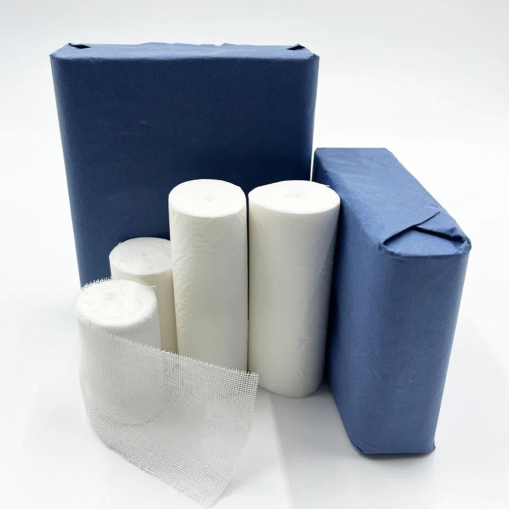 ضمادة شاش disposable عالية الجودة لتغطية الجروح بدقة، ضمادة قطنية ناعمة لراحة محسّنة في العلاجات الطبية