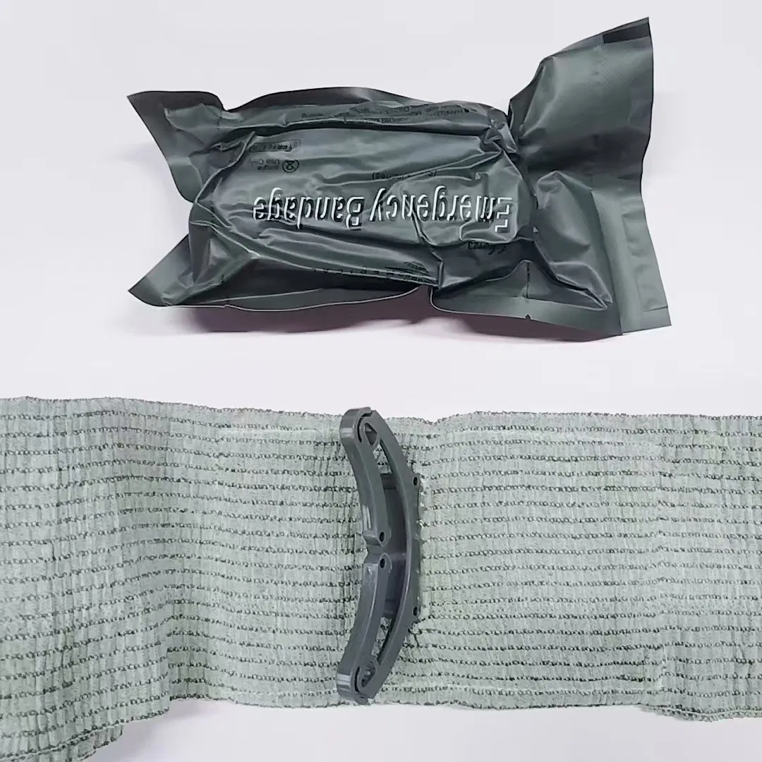 Israeli Emergency Bandage, 4" 6" Compression Bandage, Trauma Wound Dressing, Bleeding Control, Medical Trauma Kit, Combat Tactical First Aid Ifak Supplies