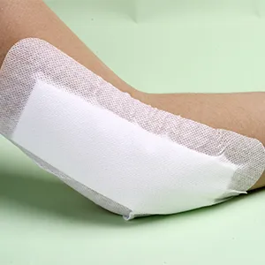 ضمادة جزيرة غير منسوجة للعناية بالجروح المعقمة 10 × 20 سم