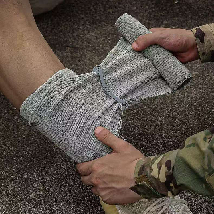 ضمادة إسرائيلية طبية مرنة للضغط لوقف النزيف في حالات الطوارئ 4"
