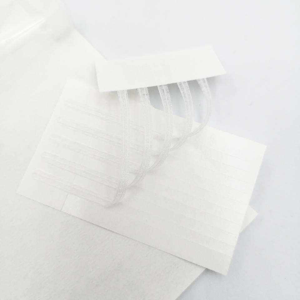 شريط إغلاق جروح جراحي شفاف غير منسوج ذاتي اللصق