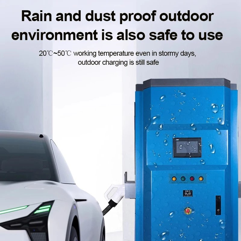 Electric Truck EV Electric Car Charging Station Level 3 DC Fast Charger