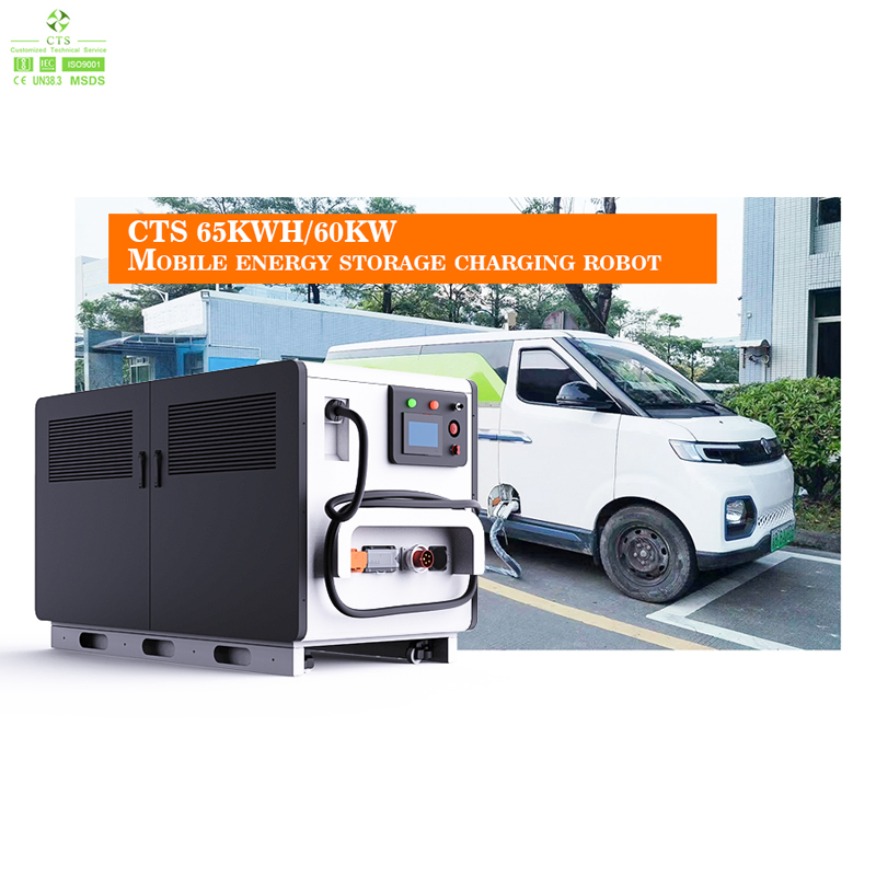 Road Rescue EV Charger PRO: 40kw-120kw Output Mobile Lithium Battery System (24/7 Reliability)