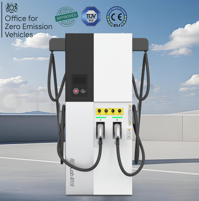 EV Charge Infrastructure Ocpp1.6 CCS2 Gbt Commercial Public Use 60kw 120kw 160kw 180kw 240kw Electric Vehicle Car Battery Fast DC EV Charger Charging Station