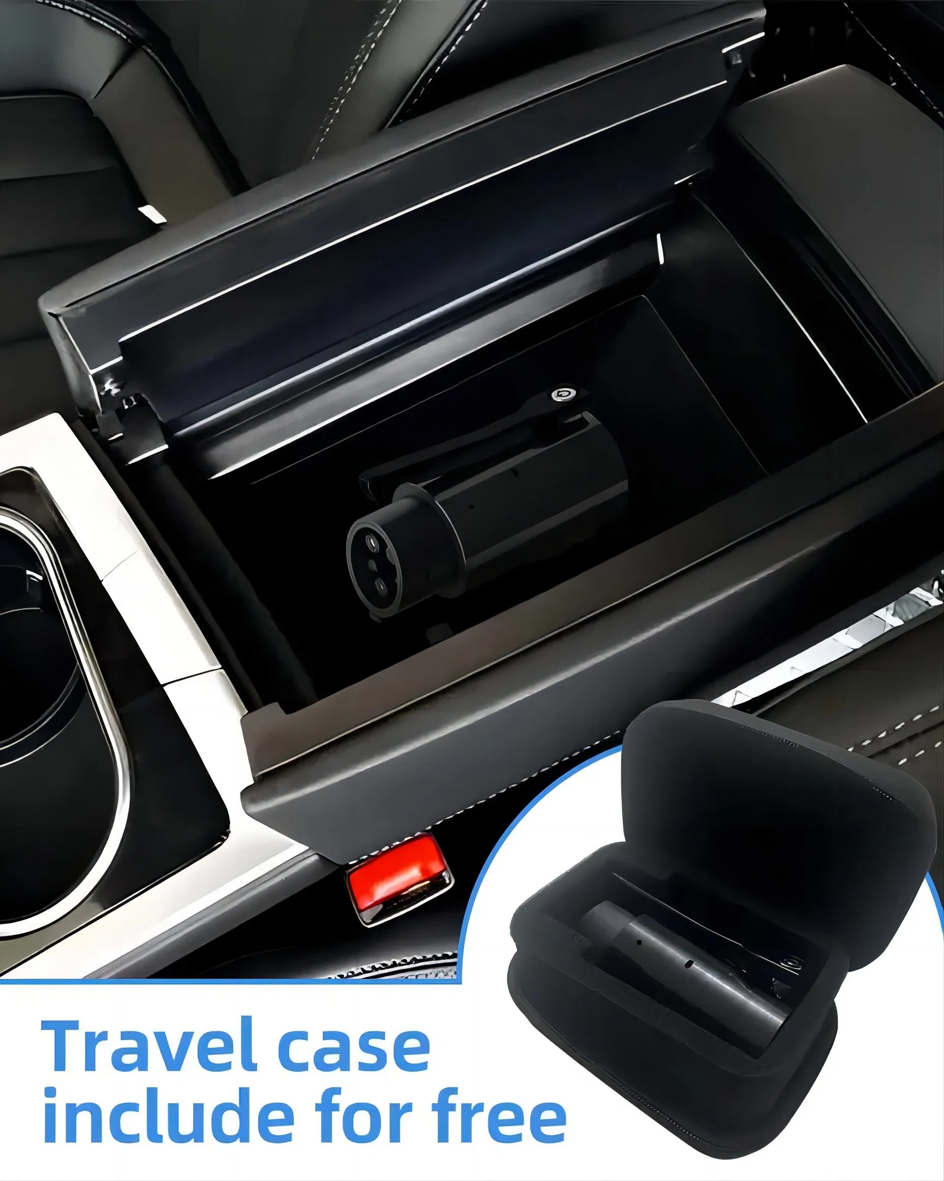 Guangdong Factory SAE J1772 Charging Adapter Tesla Model S/X/3 High Power EV 80A Tesla to J1772 Adapter Tesla