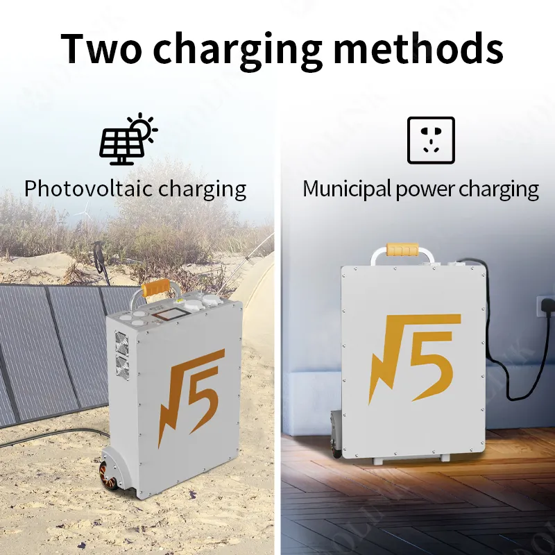 Mobile Solar Storage & Charging Device Features