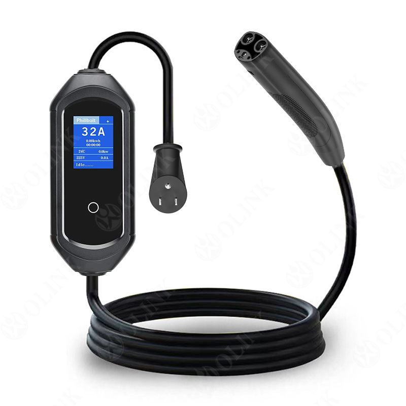 Nacs Powerboost: Compact 7kw Fast Charging Device with IP55 Protection