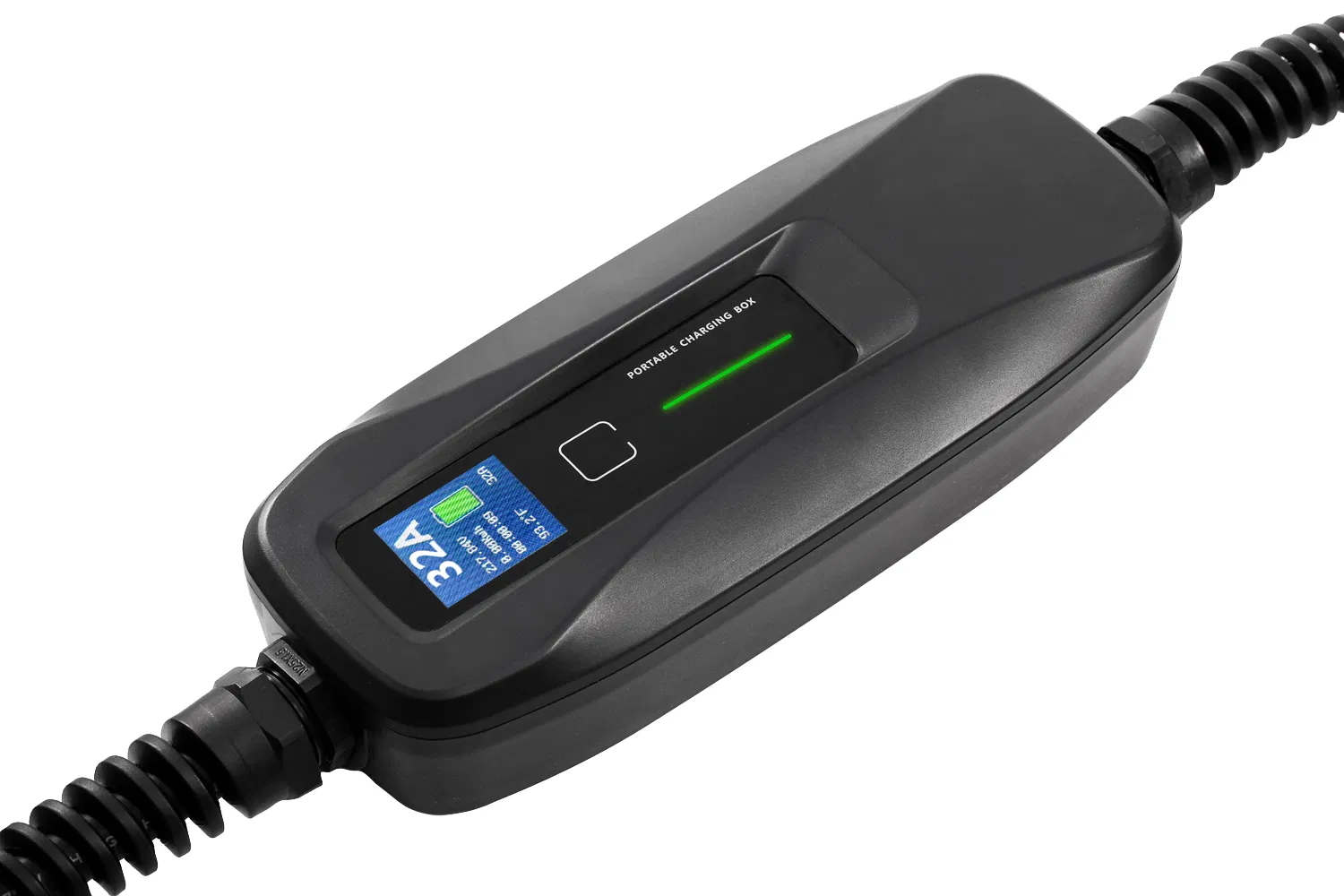 32A SAE J1772 Level 2 Portable EV Charger with NEMA14-50 Plug