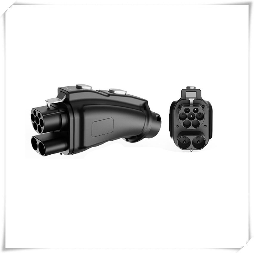 Zhongchongfu CCS2-Gbt Adapter Fast Global Fleet EV Charging Solution with Small Size Robust Electrical Insulation and Easy Handling Cross Standard Efficiency